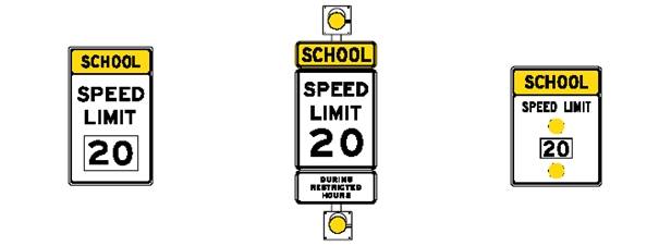 School Flashers in Johns Creek